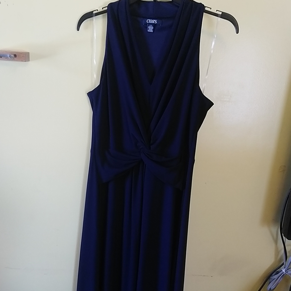 Petite Med Midnight long dress